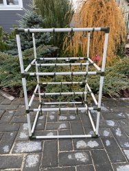 Каркас для сушилки пластиковый три яруса