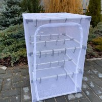 Сушилка для рыбы три яруса белая
